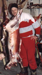scinning deer